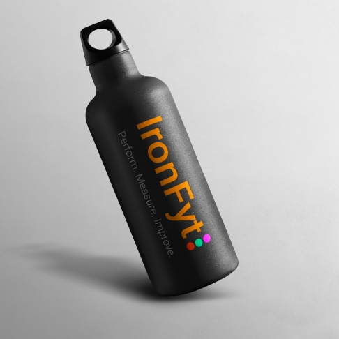 IronFyt Bottle mockup